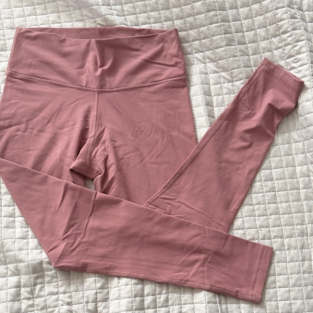 TNA Pink High-Waisted Leggings